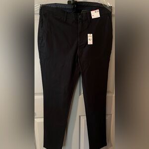 Express Slacks 38x34 Skinny Color Dark Blue